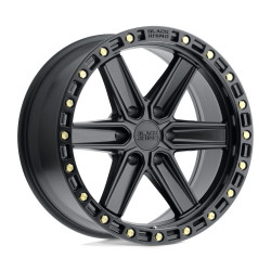 Black Rhino henderson disk 20x9.5 6x139.7 112.1 et18, matte black