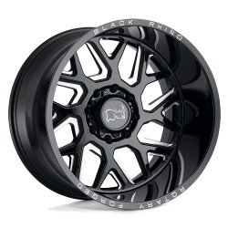 Black Rhino reaper disk 22x14 8x180 125.1 et-76, gloss black
