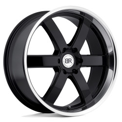 Black Rhino pondora disk 22x9.5 6x139.7 112.1 et25, gloss black