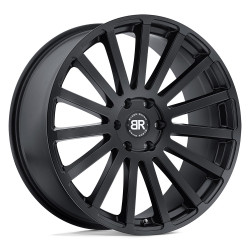 Black Rhino spear disk 22x9.5 5x150 110.1 et25, matte black