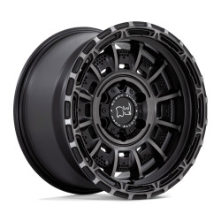 Black Rhino legion disk 17x9 5x127 71.5 et0, matte black