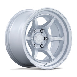 Black Rhino shogun disk 17x8.5 6x120 66.9 et20, hyper silver
