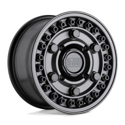 Black Rhino powersports armory utv disk 14x7 4x156 132 et36, gun black