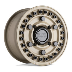 Black Rhino powersports armory utv disk 14x7 4x156 132 et51, desert sand