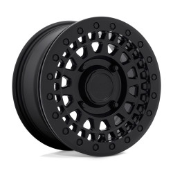Black Rhino powersports parker utv beadlock disk 14x7 4x137 106.1 et36, matte black