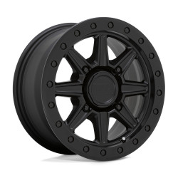 Black Rhino powersports webb utv disk 14x7 4x110 80.2 et36, matte black