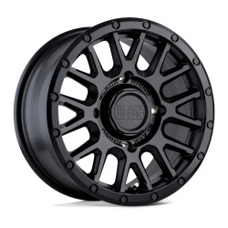 Black Rhino powersports la paz utv disk 15x7 4x137 106.1 et51, matte black