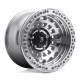 ALU disky Fuel Fuel D102 ZEPHYR BEADLOCK disk 17x9 6x139.7 106.1 ET-15, Silver | race-shop.cz