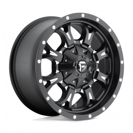 ALU disky Fuel Fuel D517 KRANK disk 17x9 5x127/5x139.7 87.1 ET1, Matte black | race-shop.cz