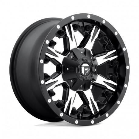 ALU disky Fuel Fuel D541 NUTZ disk 20x10 6x135/6x139.7 106.1 ET-12, Matte black | race-shop.cz