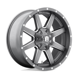 Fuel D542 MAVERICK disk 20x9 5x139.7/5x150 110.1 ET1, Matte gun metal