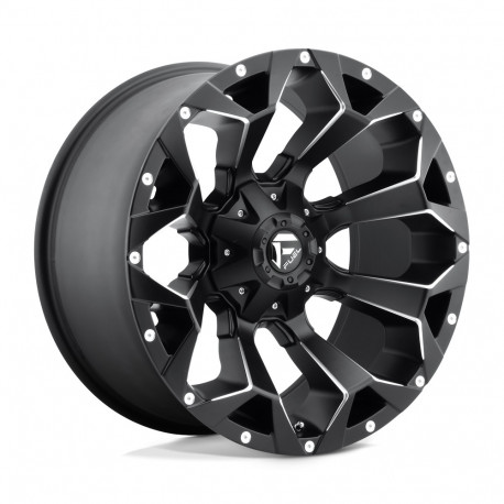 ALU disky Fuel Fuel D546 ASSAULT disk 17x8.5 5x139.7/5x150 110.1 ET25, Matte black | race-shop.cz