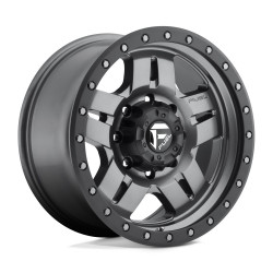 Fuel D558 ANZA disk 17x8.5 5x114.3 72.56 ET-6, Matte gun metal