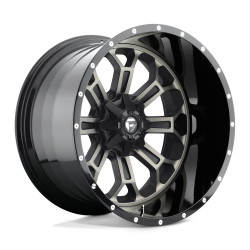 Fuel D561 CRUSH disk 22x12 8x170 125.1 ET-44, Black