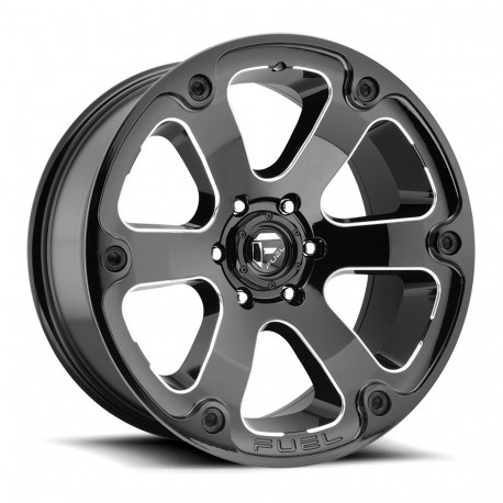 ALU disky Fuel Fuel D562 BEAST disk 20x9 6x139.7 108 ET20, Gloss black | race-shop.cz