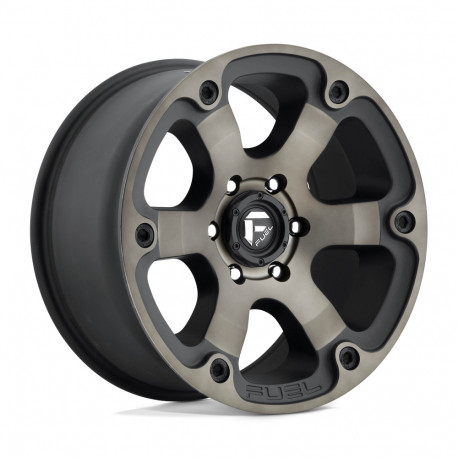 ALU disky Fuel Fuel D564 BEAST disk 17x9 5x127 78.1 ET1, Matte black | race-shop.cz