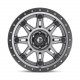 ALU disky Fuel Fuel D568 HOSTAGE III disk 18x9 5x127 78.1 ET1, Matte gun metal | race-shop.cz
