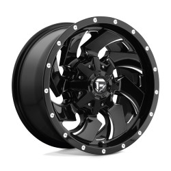 Fuel D574 CLEAVER disk 20x12 5x139.7/5x150 110.1 ET-44, Gloss black