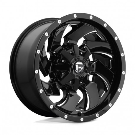 ALU disky Fuel Fuel D574 CLEAVER disk 20x8.25 8x165.1 117 ET-195, Gloss black | race-shop.cz