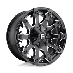 Fuel D578 BATTLE AXE disk 20x9 8x165.1 125.1 ET1, Gloss black