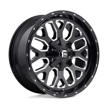 ALU disky Fuel Fuel D588 TITAN disk 20x10 8x165.1 125.1 ET-18, Gloss black | race-shop.cz