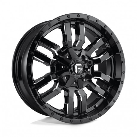 ALU disky Fuel Fuel D595 SLEDGE disk 22x10 5x114.3/5x127 78.1 ET-18, Gloss black | race-shop.cz