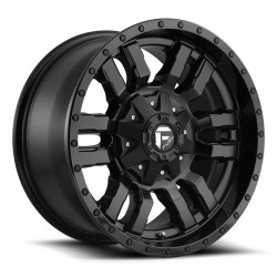 Fuel D596 SLEDGE disk 22x9.5 6x135/6x139.7 106.1 ET19, Matte black