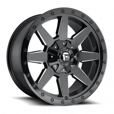 ALU disky Fuel Fuel D597 WILDCAT disk 20x10 8x170 125.1 ET-18, Gloss black | race-shop.cz