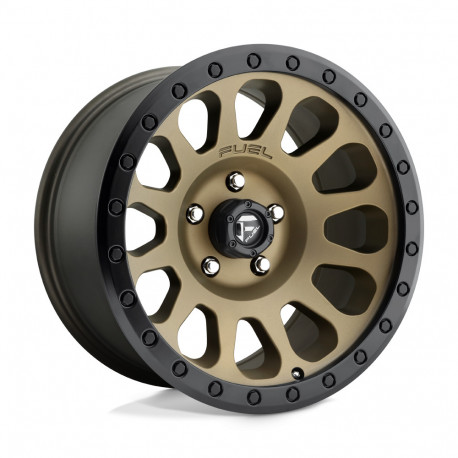 ALU disky Fuel Fuel D600 VECTOR disk 17x9 6x139.7 108 ET-12, Matte bronze | race-shop.cz