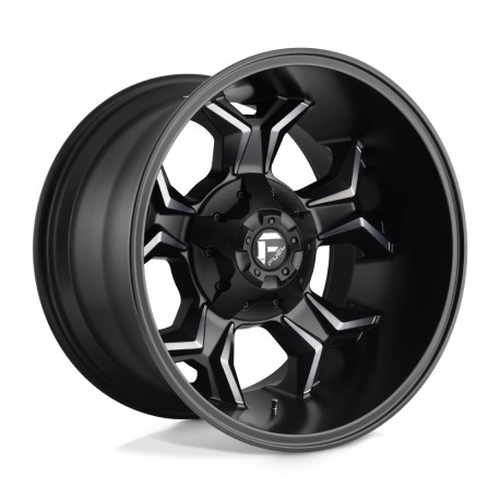 ALU disky Fuel Fuel D605 AVENGER disk 20x12 8x170 125.1 ET-44, Matte black | race-shop.cz