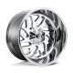 ALU disky Fuel Fuel D609 TRITON disk 22x10 6x135/6x139.7 106.1 ET-19, Chrome | race-shop.cz