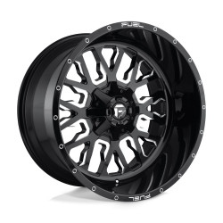 Fuel D611 STROKE disk 24x14 5x127/5x139.7 87.1 ET-75, Gloss black