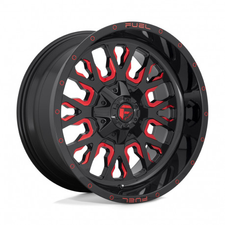ALU disky Fuel Fuel D612 STROKE disk 20x9 6x135/6x139.7 106.1 ET20, Gloss black | race-shop.cz
