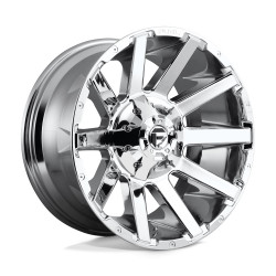 Fuel D614 CONTRA disk 20x10 8x180 124.2 ET-18, Chrome