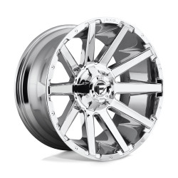 Fuel D614 CONTRA disk 22x10 6x135/6x139.7 106.1 ET-19, Chrome