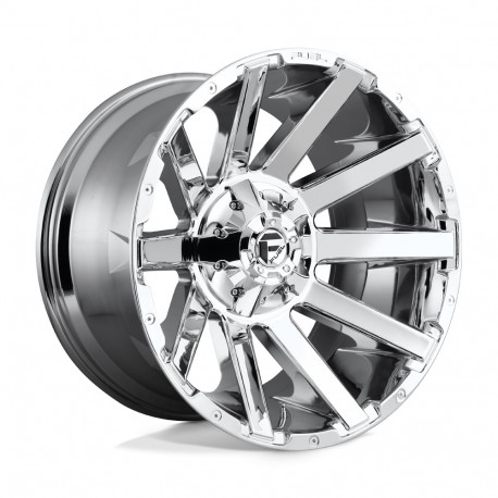 ALU disky Fuel Fuel D614 CONTRA disk 22x12 8x165.1 125.1 ET-44, Chrome | race-shop.cz