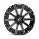 ALU disky Fuel Fuel D615 CONTRA disk 22x12 6x135/6x139.7 106.1 ET-43, Gloss black | race-shop.cz