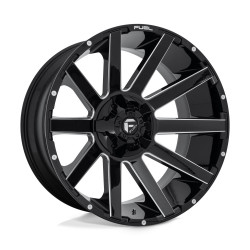 Fuel D615 CONTRA disk 24x12 8x165.1 125.1 ET-44, Gloss black