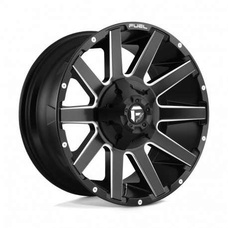 ALU disky Fuel Fuel D616 CONTRA disk 20x9 8x170 125.1 ET20, Matte black | race-shop.cz