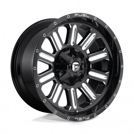 ALU disky Fuel Fuel D620 HARDLINE disk 20x10 8x170 125.1 ET-18, Gloss black | race-shop.cz