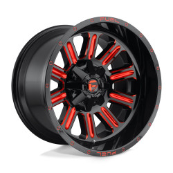 Fuel D621 HARDLINE disk 15x8 5x114.3/5x120.65 72.56 ET-18, Gloss black