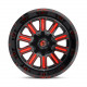 ALU disky Fuel Fuel D621 HARDLINE disk 22x12 6x135/6x139.7 106.1 ET-45, Gloss black | race-shop.cz