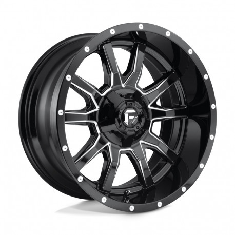 ALU disky Fuel Fuel D627 VANDAL disk 18x9 5x139.7/5x150 110.1 ET1, Gloss black | race-shop.cz