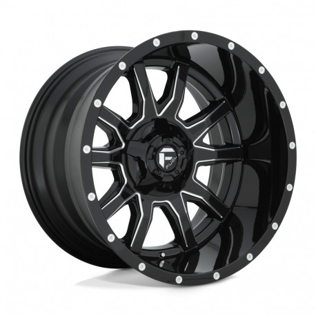 ALU disky Fuel Fuel D627 VANDAL disk 20x12 5x114.3/5x127 78.1 ET-43, Gloss black | race-shop.cz