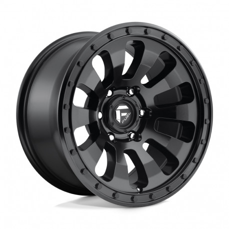 ALU disky Fuel Fuel D630 TACTIC disk 18x9 6x139.7 108 ET20, Matte black | race-shop.cz