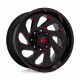 ALU disky Fuel Fuel D638 VORTEX disk 20x10 8x180 124.2 ET-18, Gloss black | race-shop.cz