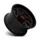 ALU disky Fuel Fuel D638 VORTEX disk 20x12 5x127 78.1 ET-44, Gloss black | race-shop.cz