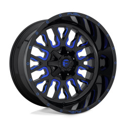 Fuel D645 STROKE disk 22x12 8x165.1 125.1 ET-44, Gloss black