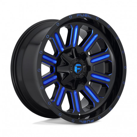 ALU disky Fuel Fuel D646 HARDLINE disk 20x12 8x170 125.1 ET-44, Gloss black | race-shop.cz