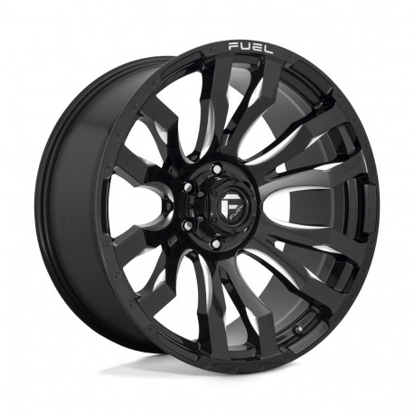 ALU disky Fuel Fuel D673 BLITZ disk 20x9 6x139.7 106.1 ET1, Gloss black | race-shop.cz